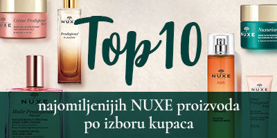TOP 10 najomiljenijih NUXE proizvoda po izboru kupaca