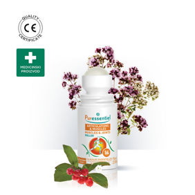 Masazni roller s 14 etericnih ulja